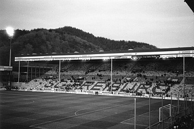 Freiburg : Dreisamstadion : Hauptribüne